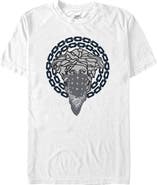 Crooks & Castles Men's Crooks & Castles Medusas Chains  Graphic T-Shirt