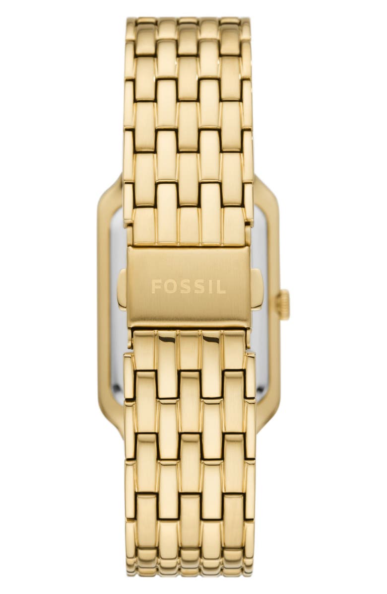 Fossil Raquel Bracelet Watch, 26mm, Alternate, color, Gold