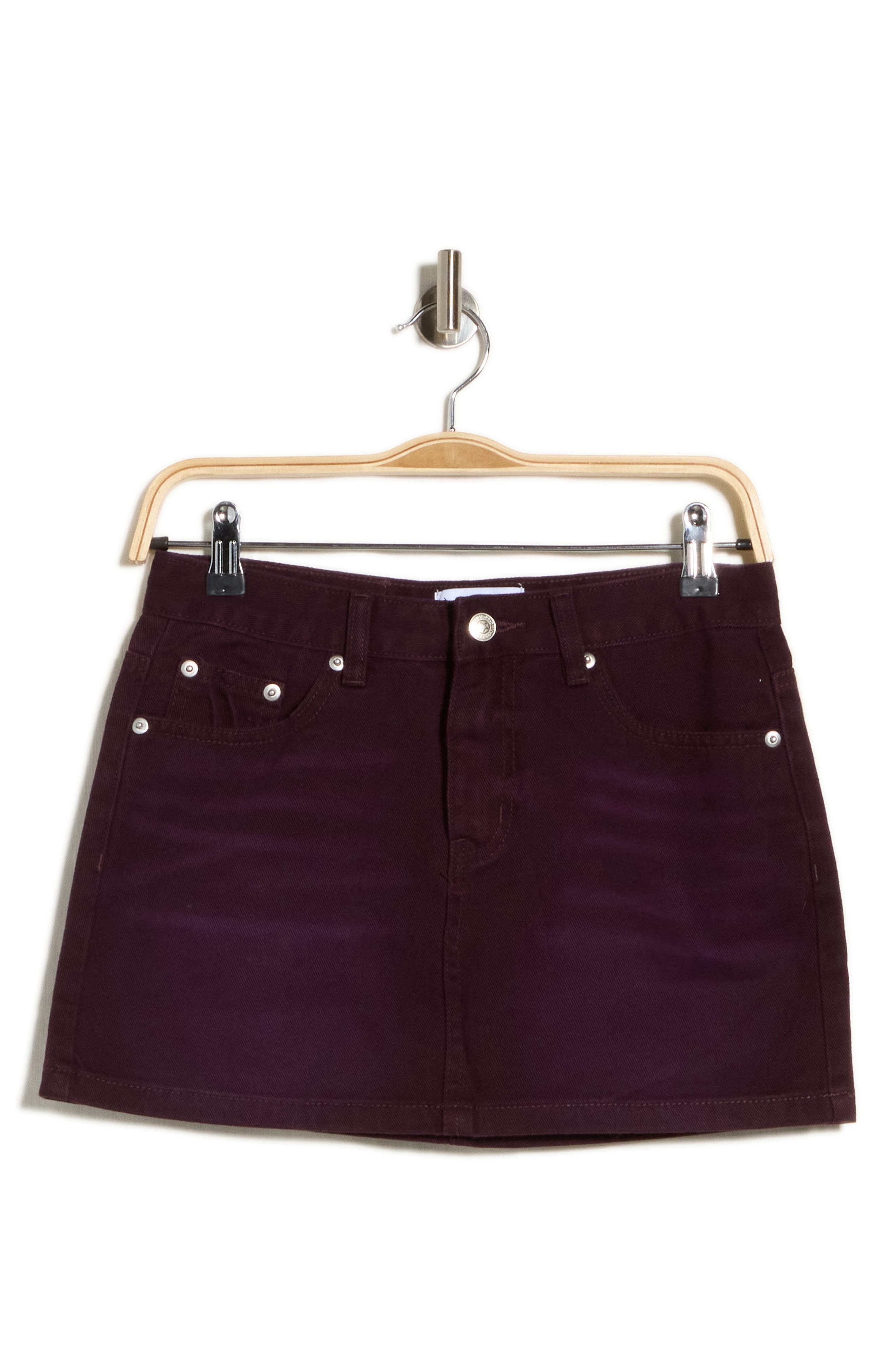 Paulette Denim Miniskirt