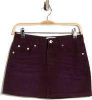 Princess Polly Paulette Denim Miniskirt