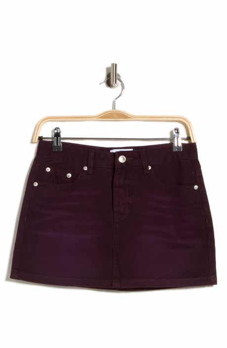 Paulette Denim Miniskirt