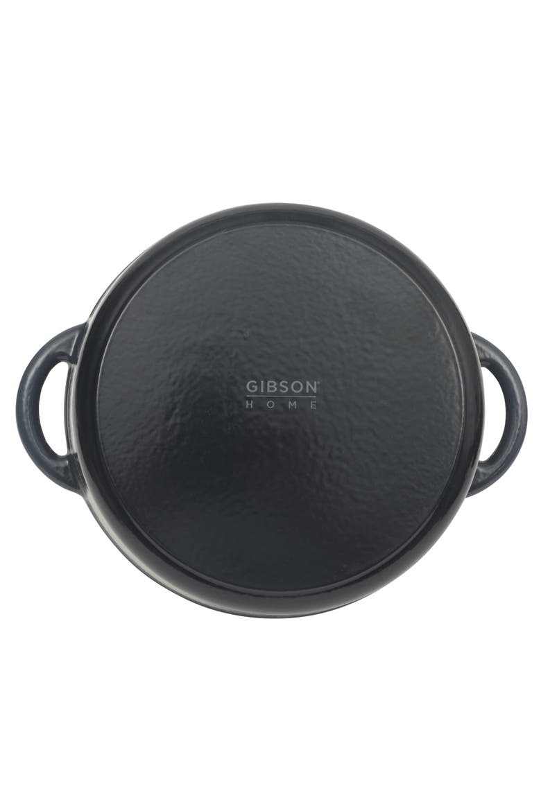 Enameled Cast Iron Dutch Oven with Lid, Alternate, color, Gradient Navy