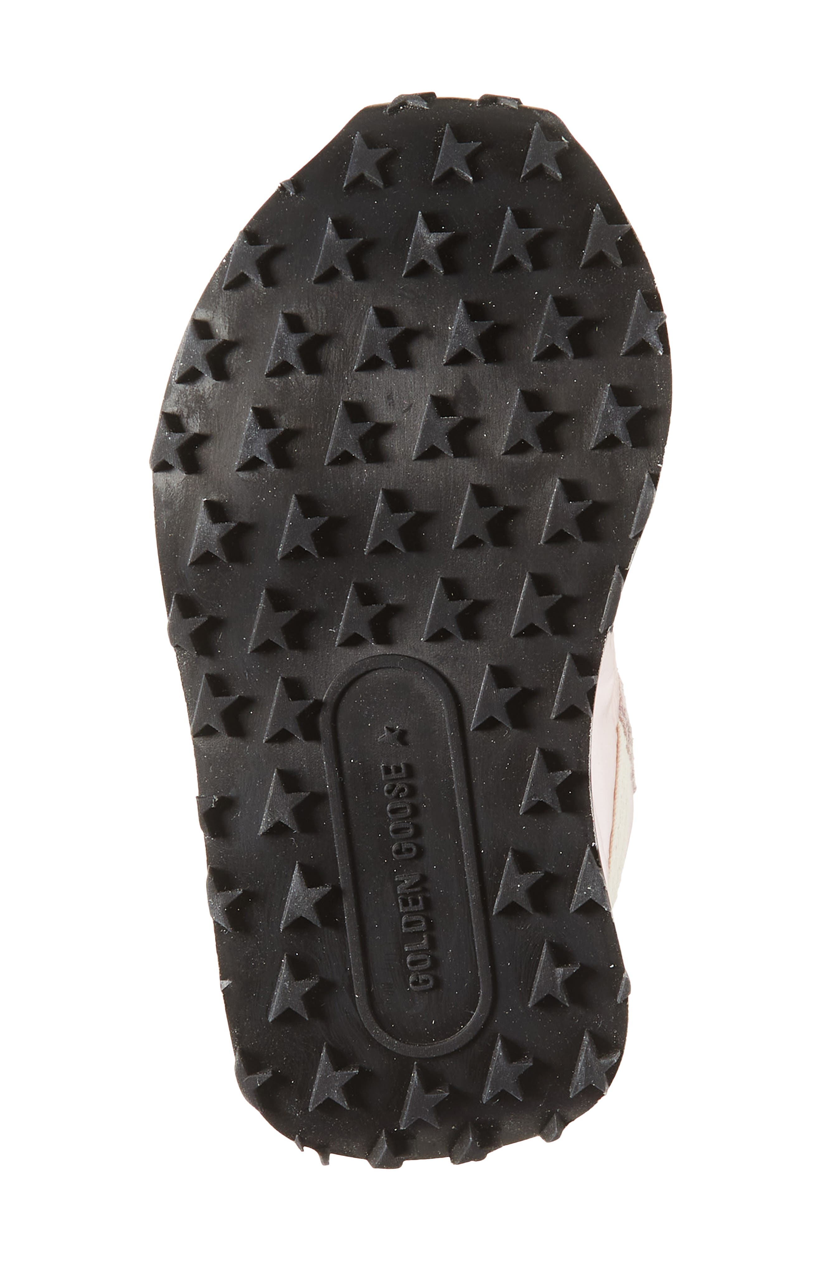 Golden Goose Kids' Running Marathon Mixed Media Sneaker, Alternate, color, Antique Pink/ Silver