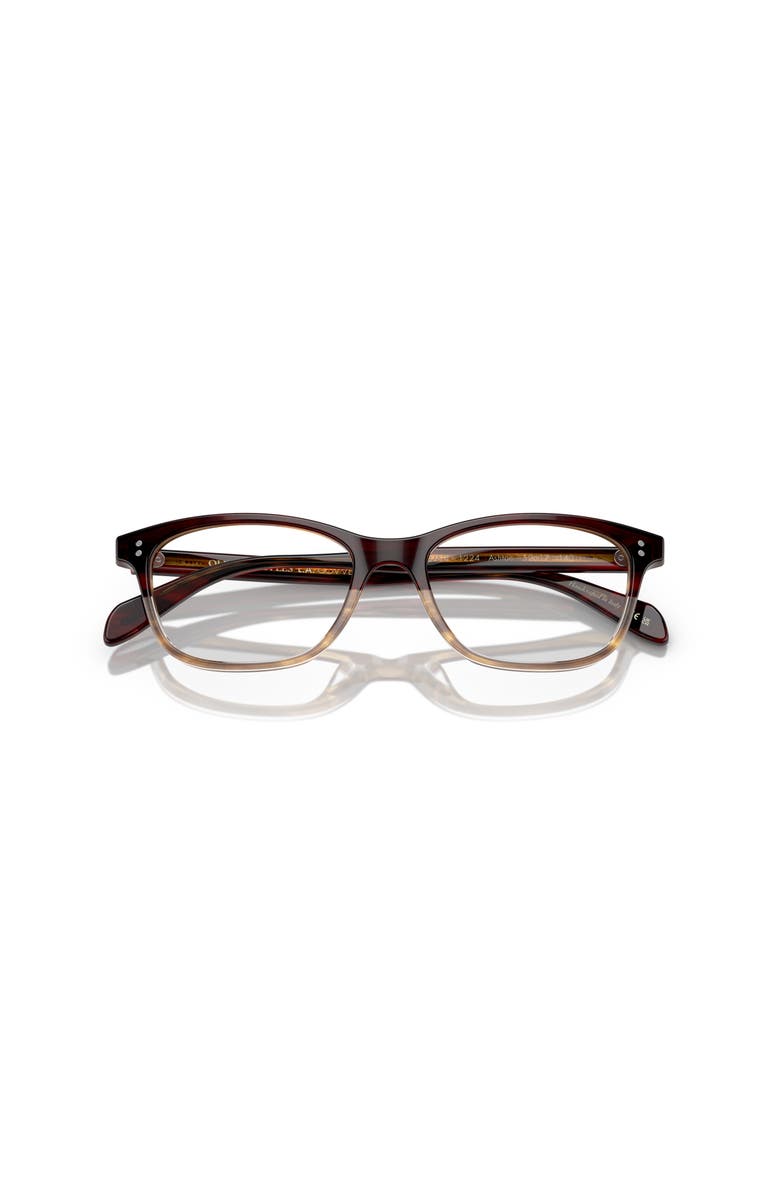 Oliver Peoples 50mm Square optical glasses, Alternate, color, Red
