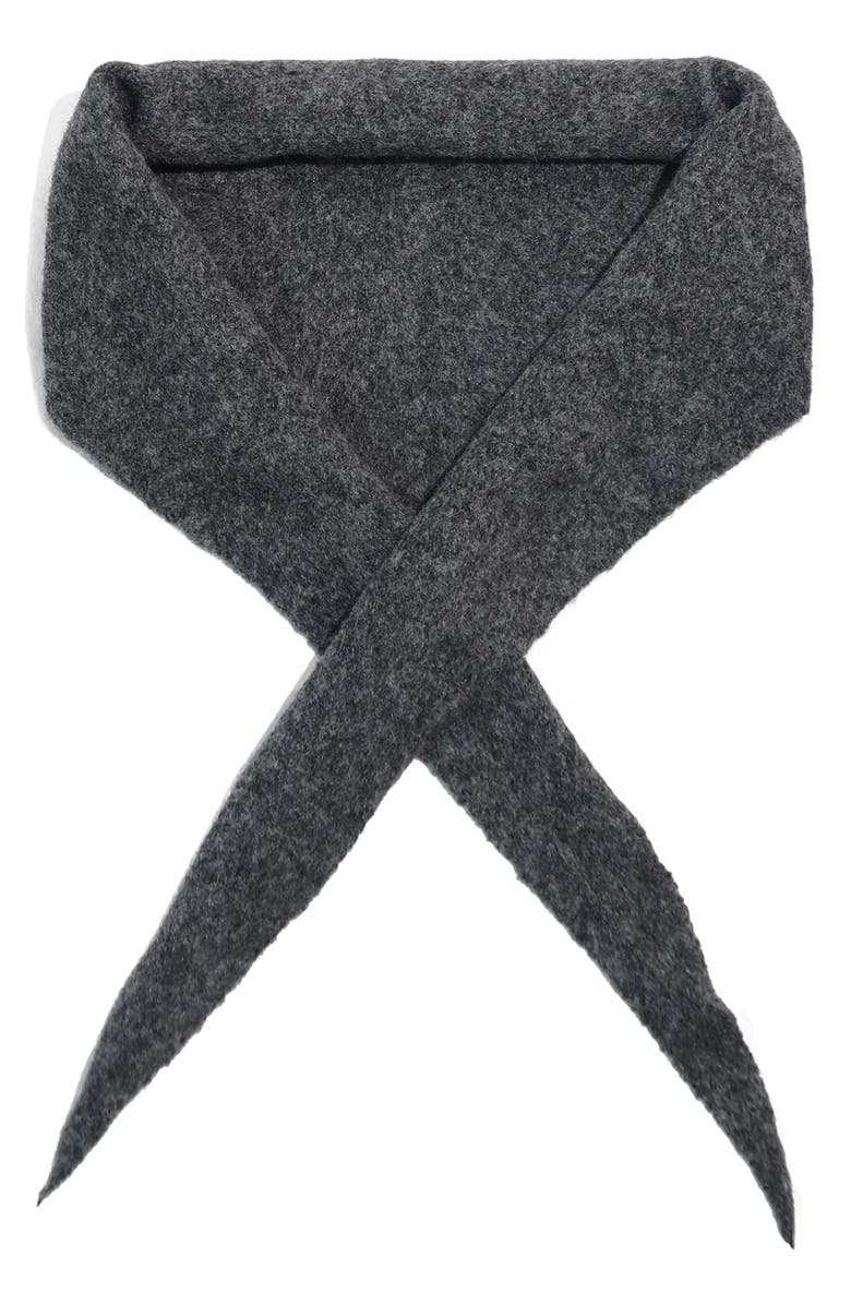 Petit Moments Courchevel Triangle Scarf, Main, color, Grey