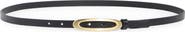 Ted Baker London Oval Buckle Leather Belt