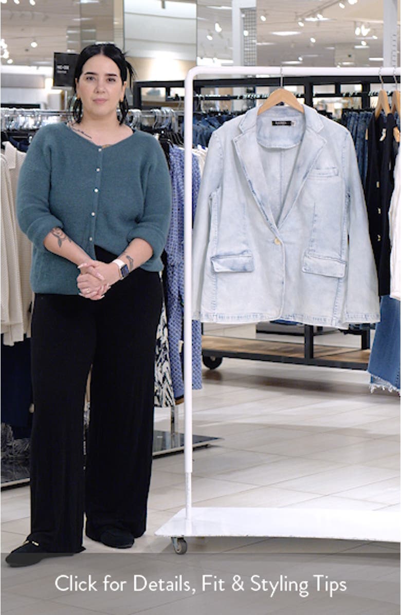 Denim Blazer, sales video thumbnail