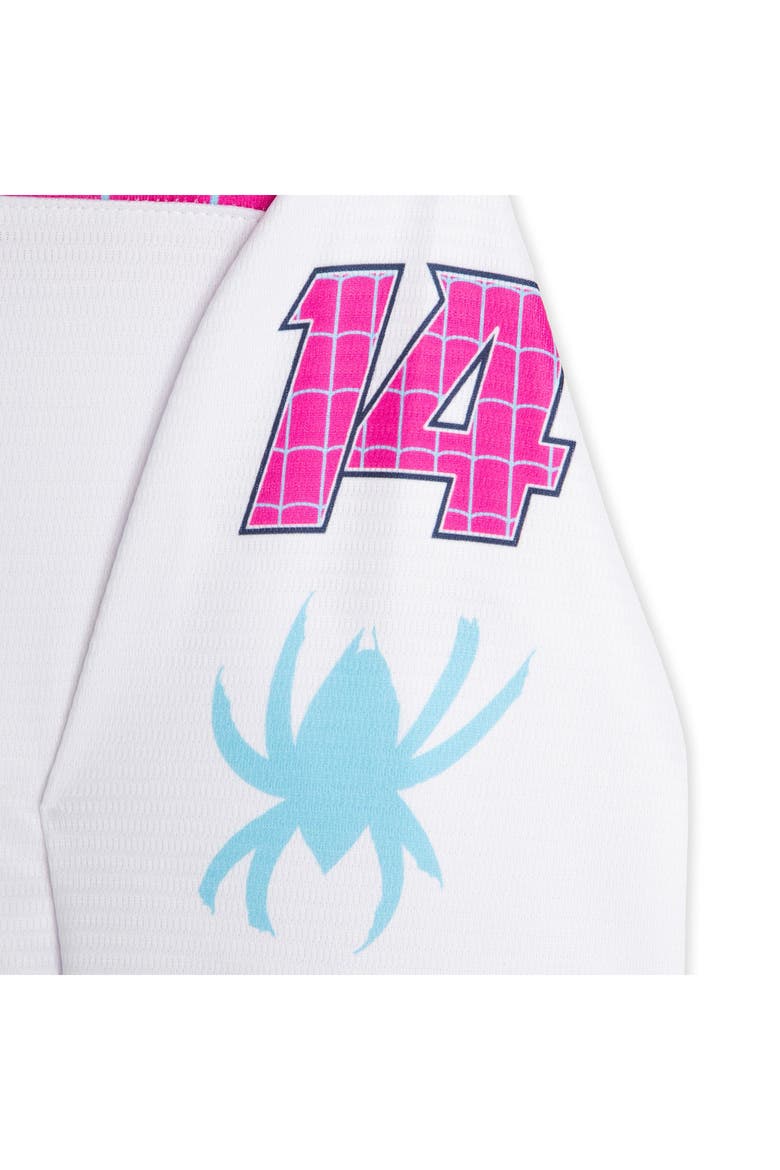 Spider-Verse Ghost-Spider Hockey Jersey, Alternate, color, White Ghost Spider