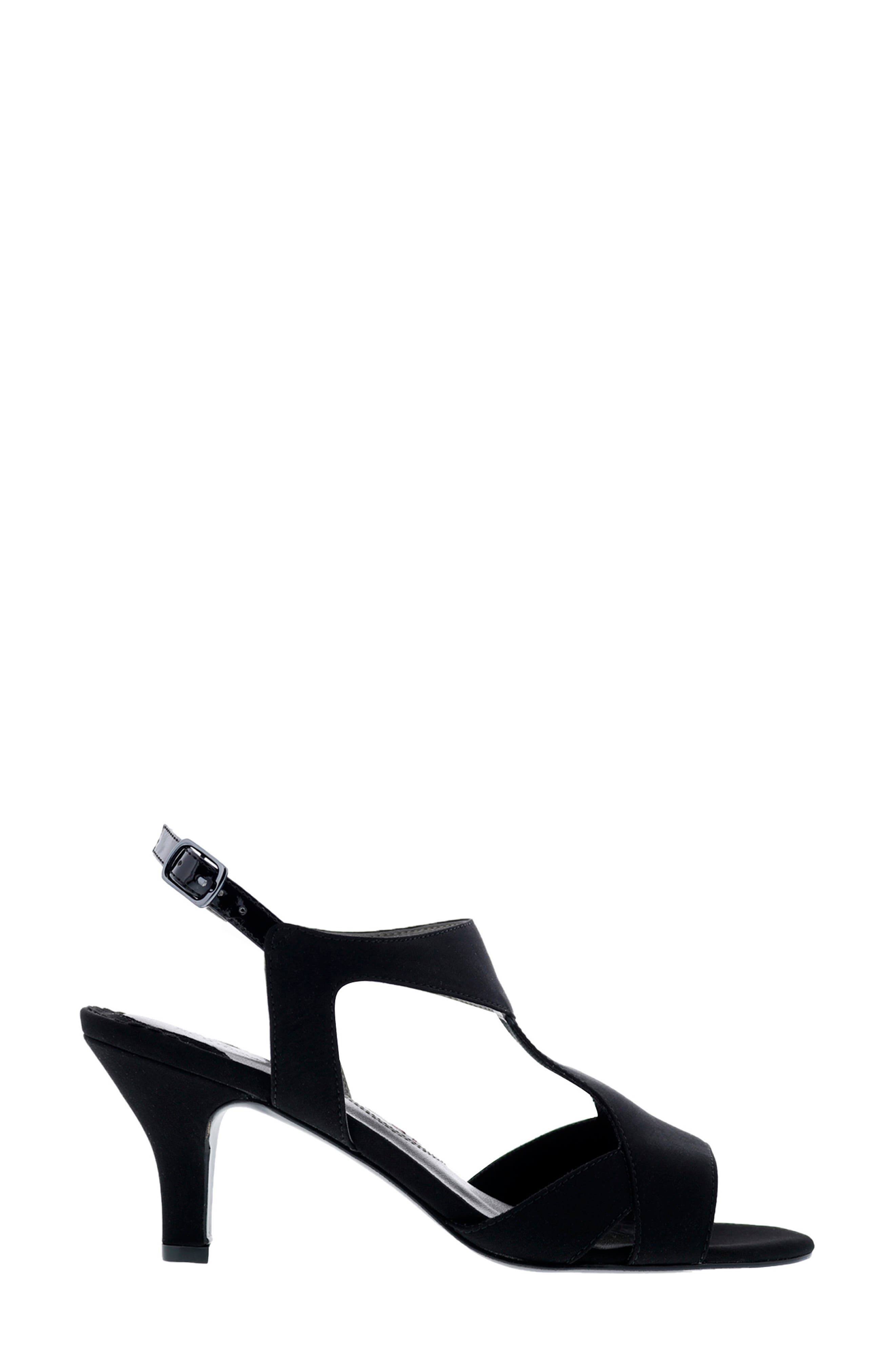 Ros Hommerson Lucky Slingback Kitten Heel Sandal, Alternate, color, Black Micro