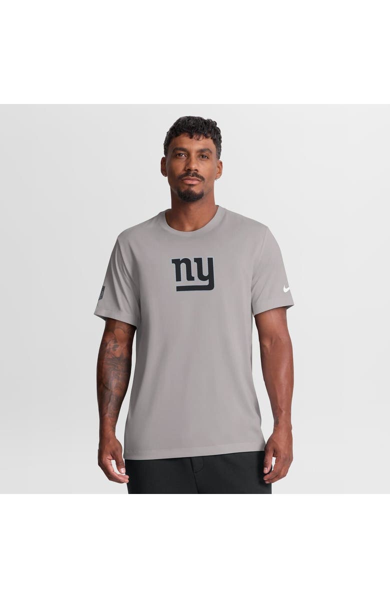 Nike Men's Nike Gray New York Giants Sideline Lead The Charge Legend Dri-FIT T-Shirt, Main, color, Gray