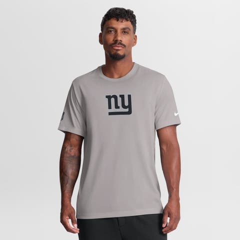 Men's Nike Gray New York Giants Sideline Lead The Charge Legend Dri-FIT T-Shirt