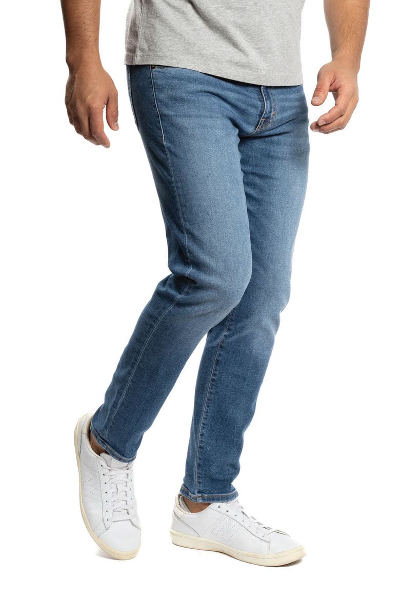 Johnny Stretch Jeans Slim Fit, Main, color, Medium Wash