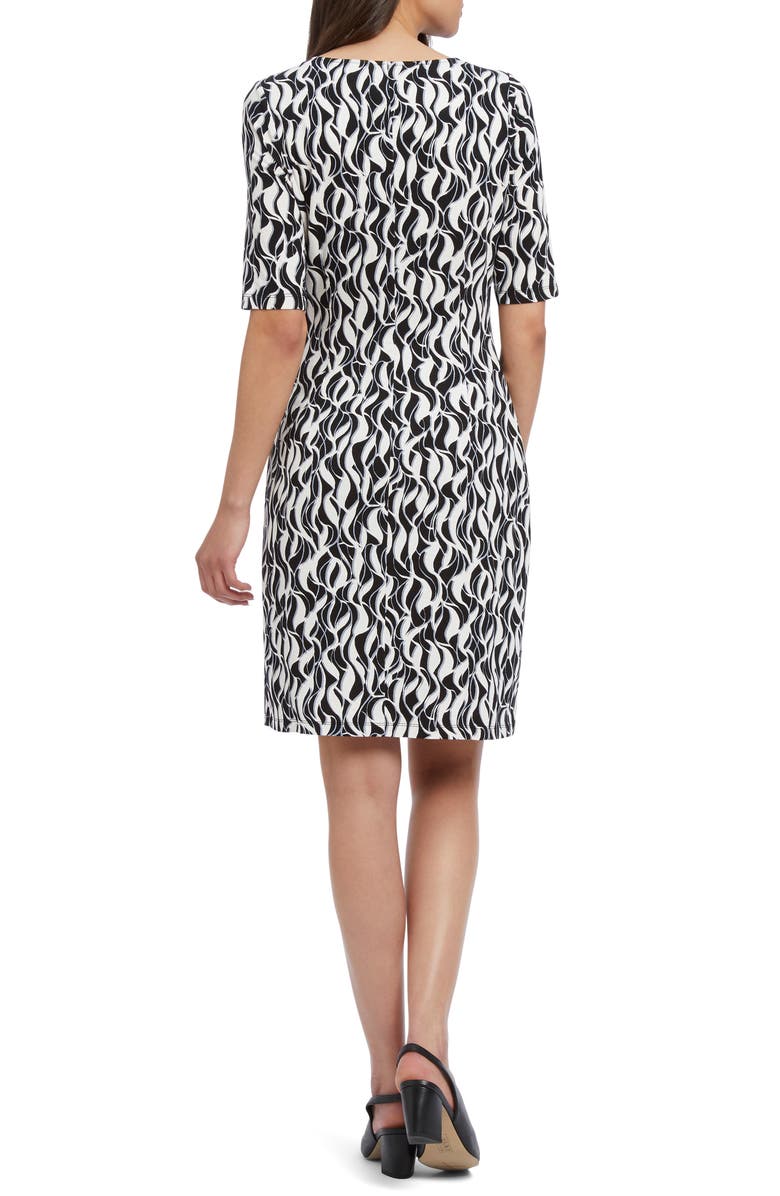 NIC+ZOE Lively Twist Sheath Dress, Alternate, color, 