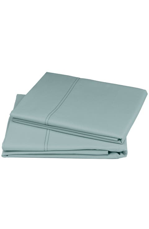 Set of 2 Pillowcases - Hotel Luxe 800 Thread Count 100% Cotton Sateen