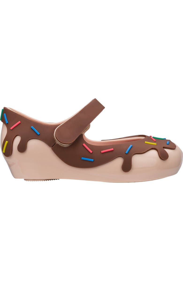 Mini Melissa Ultragirl Donut Mary Jane Flat, Alternate, color,