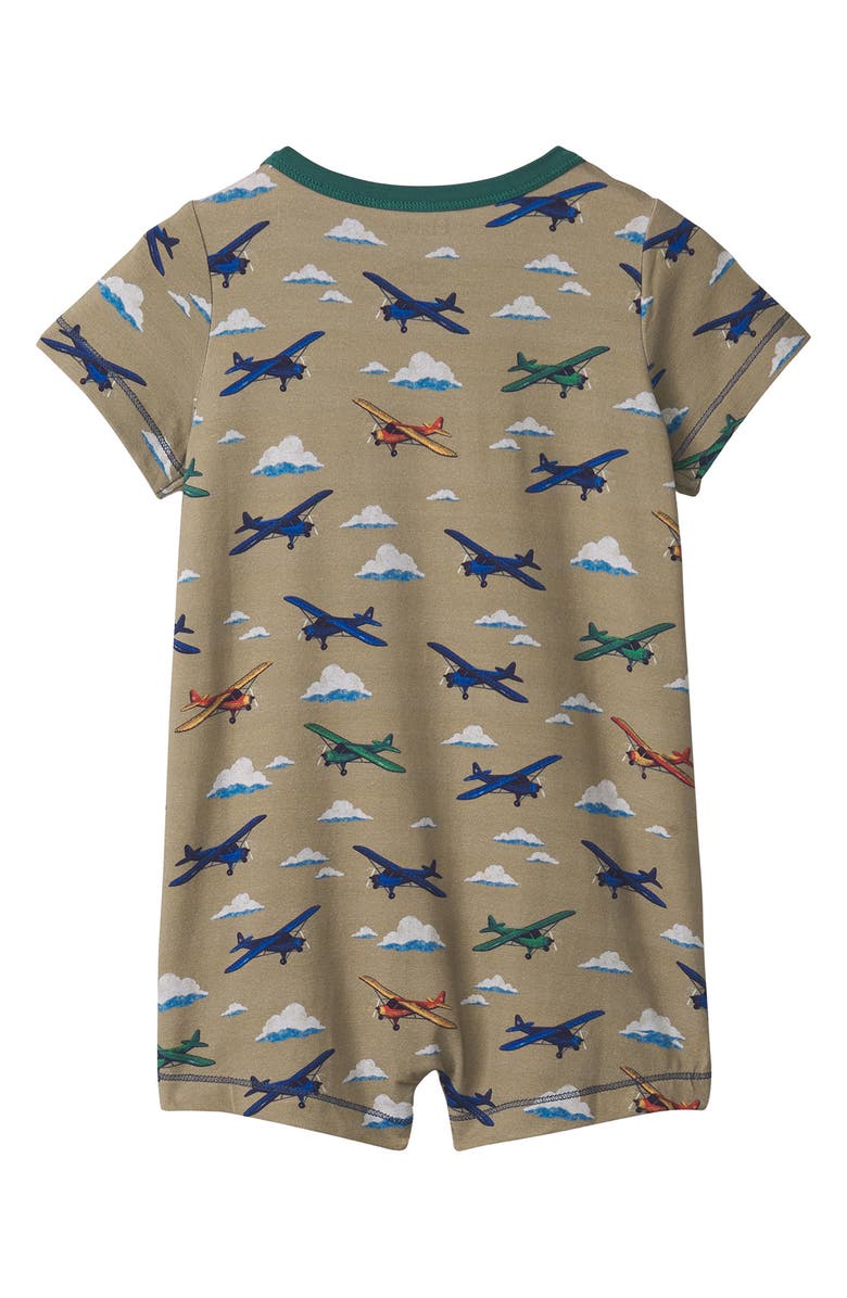 Hatley Airplanes Romper, Alternate, color, 
