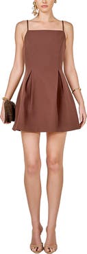 Endless Rose Pleated Flared Minidress