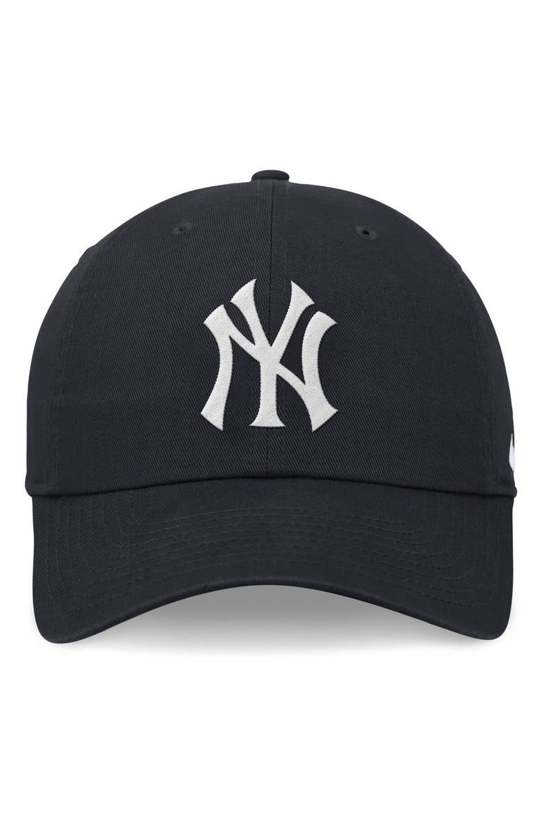 Men's Nike Navy New York Yankees Club Adjustable Hat, Alternate, color, Navy