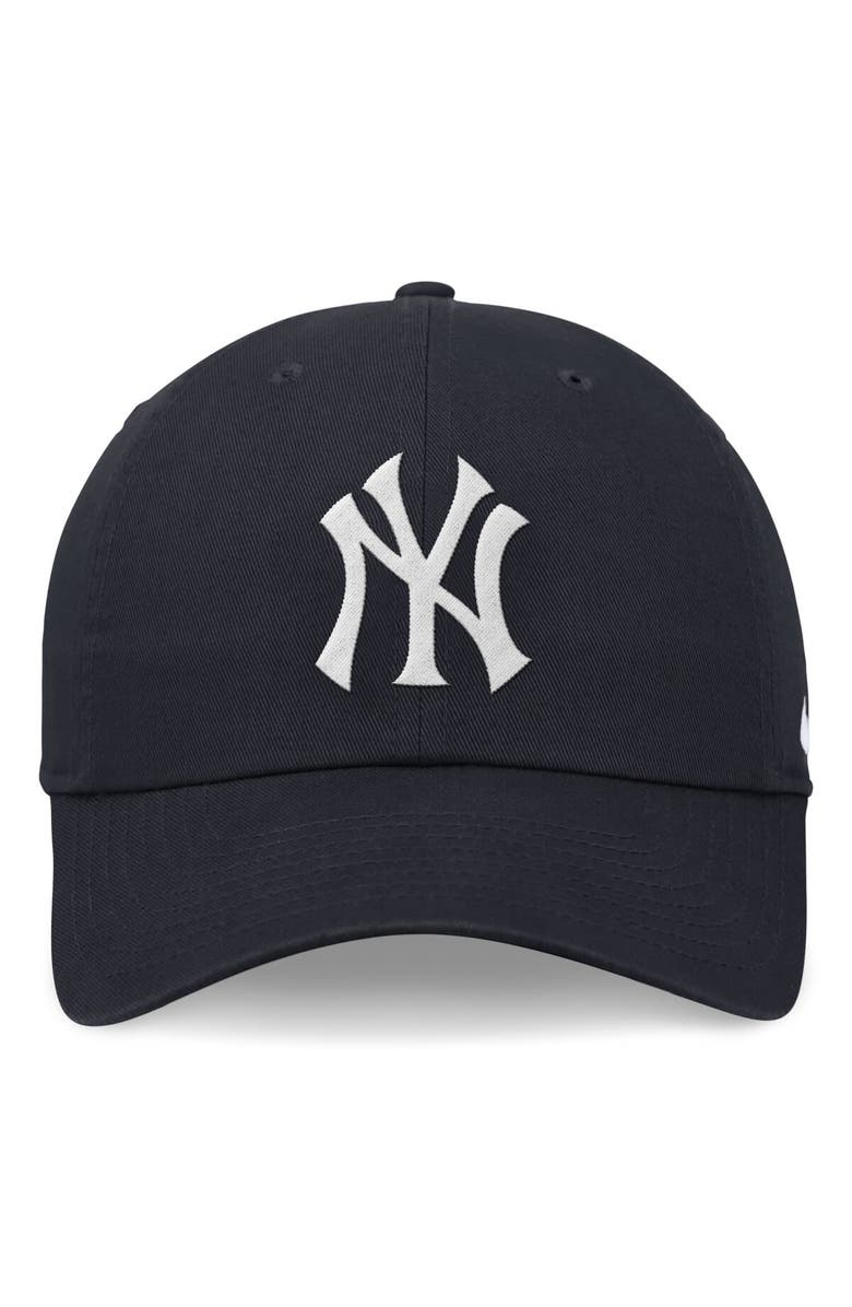 Nike Men's Nike Navy New York Yankees Club Adjustable Hat, Alternate, color, 