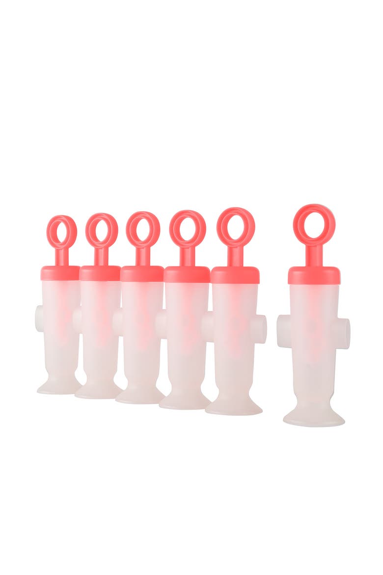 Snap-Fit Circle Pop Mold, Main, color, Coral