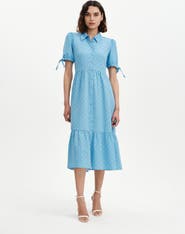 Finery London Estee Midi Shirt Dress