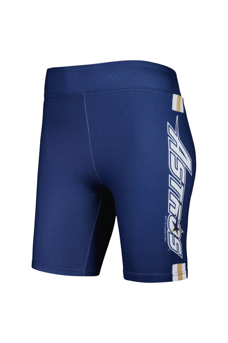 Women's Mitchell & Ness Navy Houston Astros Biker Shorts, Alternate, color, Navy