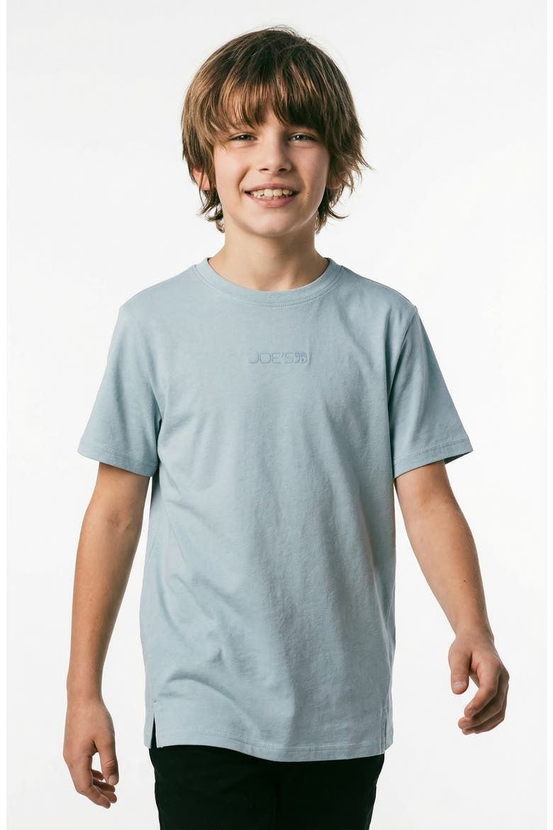 Kids' Logo T-Shirt, Alternate, color, LIGHT BLUE
