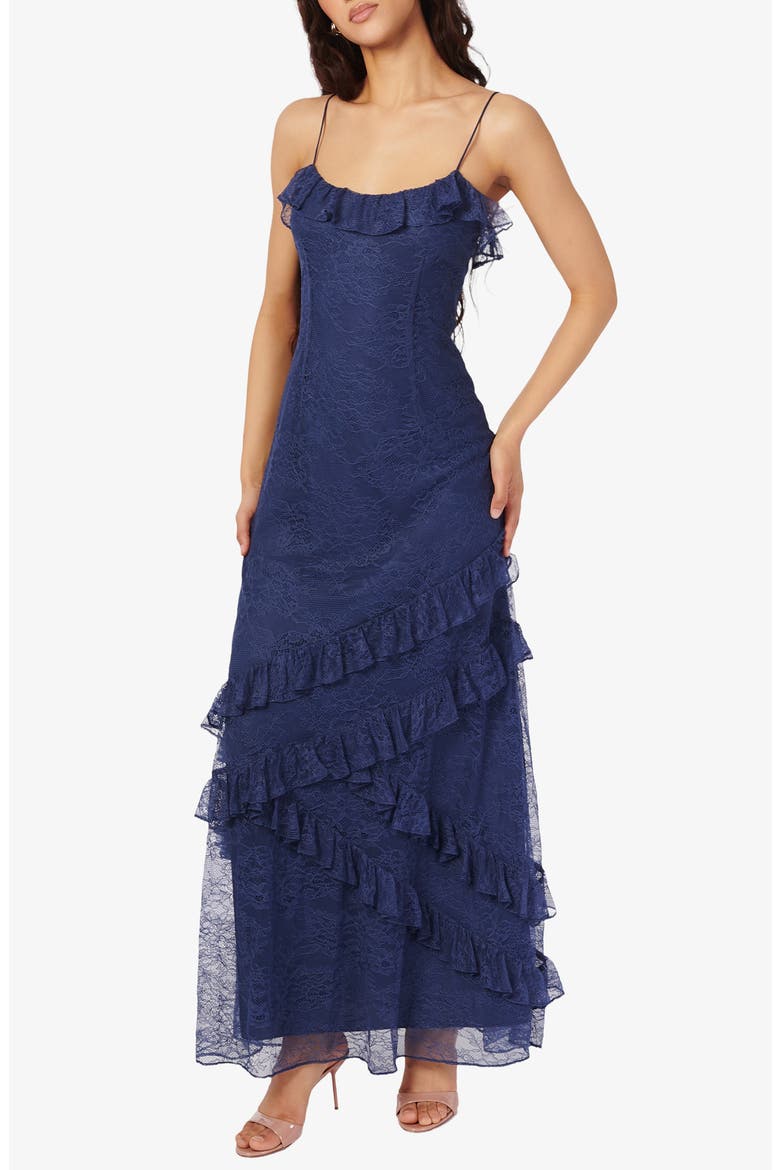 Eluisa Lace Gown, Main, color, HARBOR