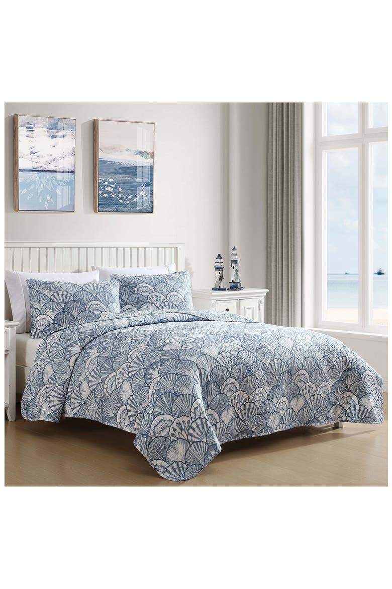 Caribbean Joe Comforter & Shams Set, Main, color, SEASHELL