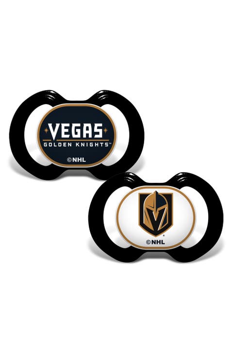 Babyfanatic Officially Licensed Unisex Pacifier 2-pack - Nhl Las Vegas Golden Knights