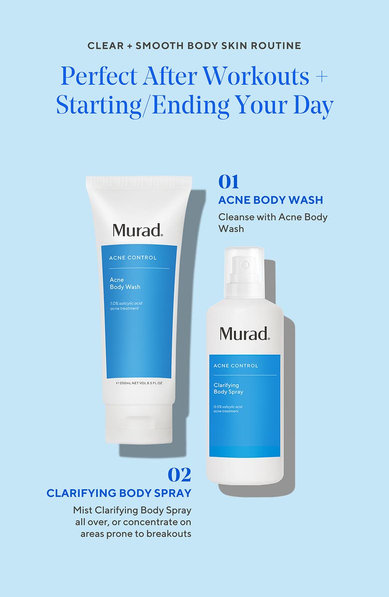 Murad<sup>®</sup> Clarifying Body Spray, Alternate, color, 