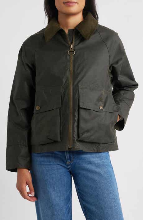 Barbour Croxdale Waxed Cotton Jacket