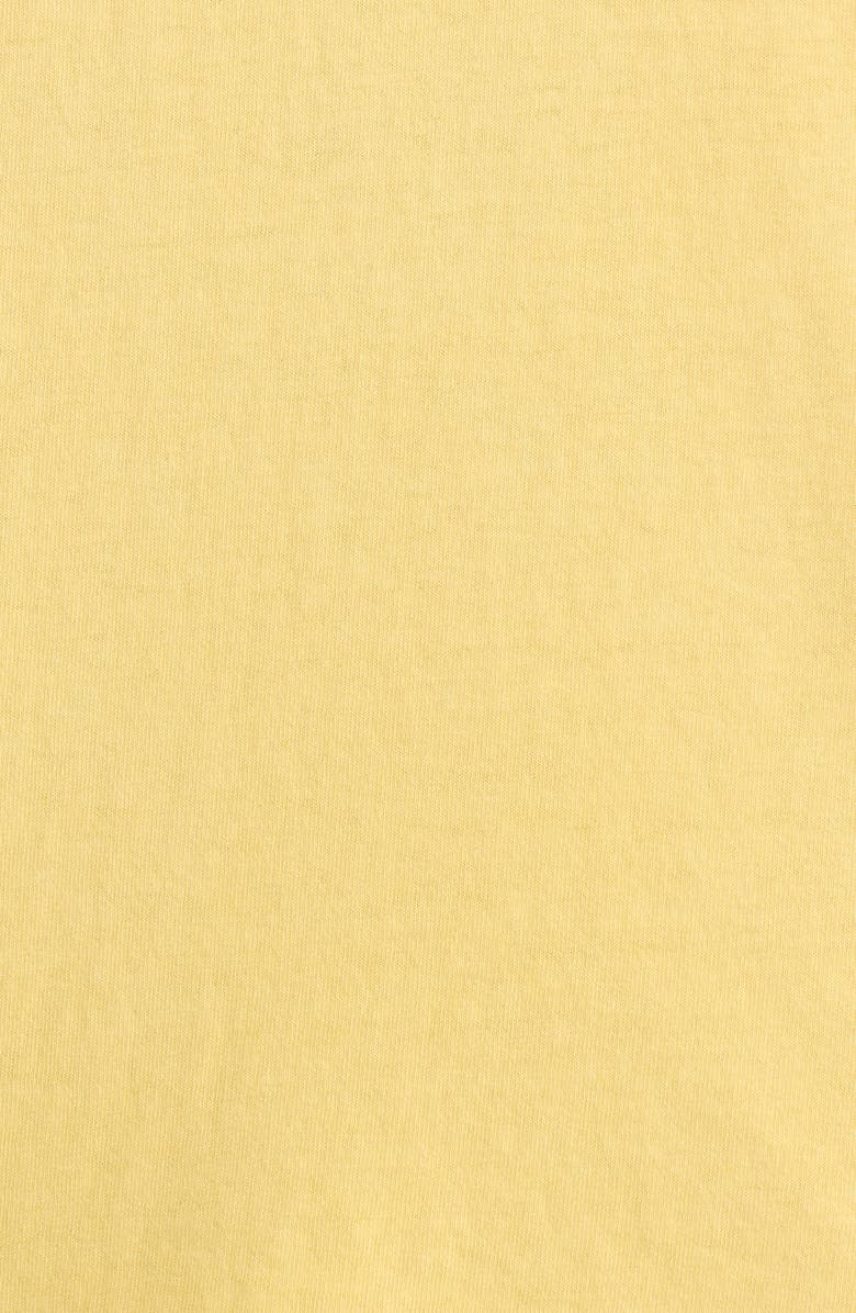 ONE OF THESE DAYS Could Only Remember Cotton Graphic T-Shirt, Alternate, color, Hard Washed Yellow