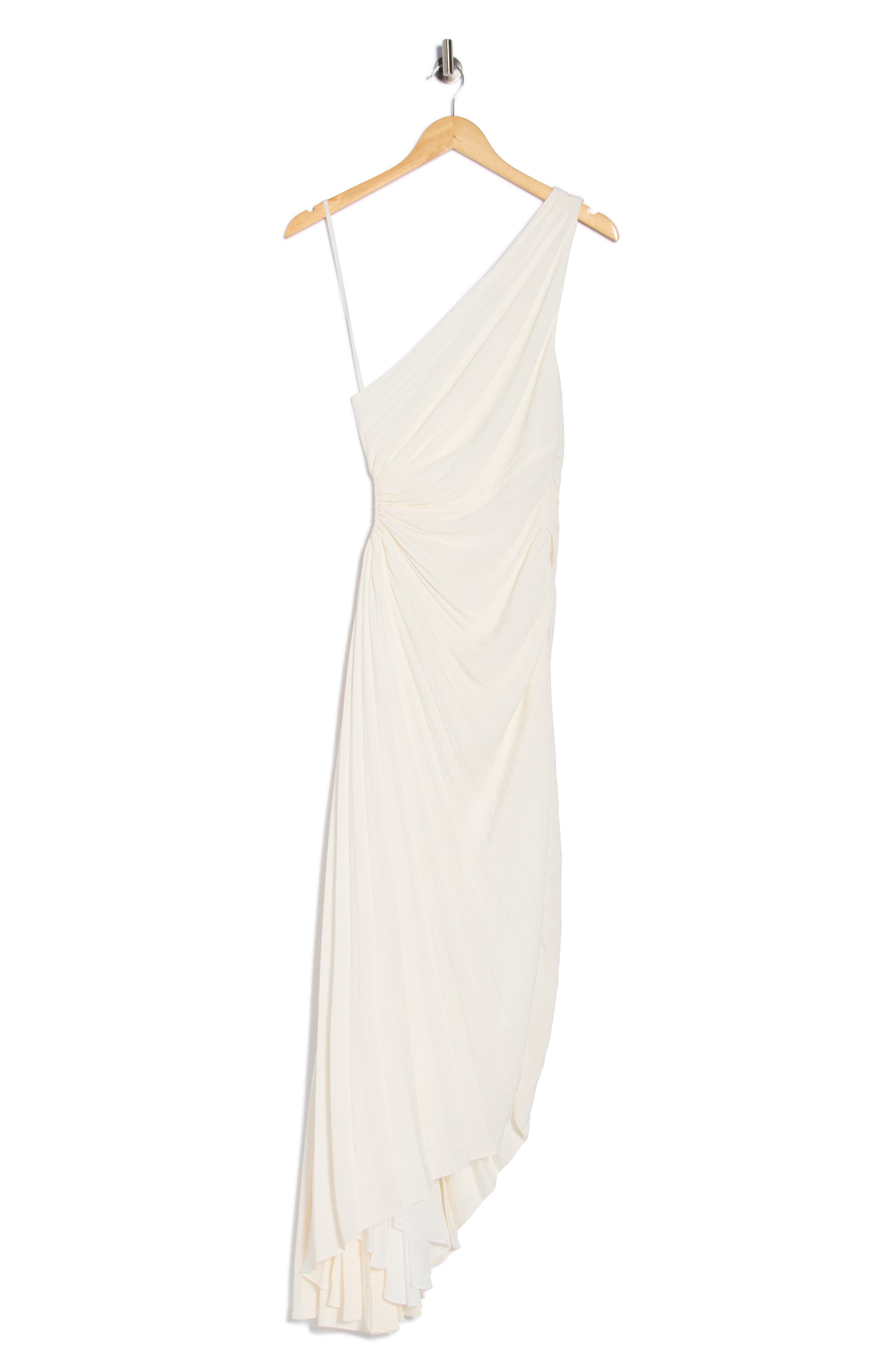 A.L.C. Delfina Cutout One-Shoulder Maxi Dress