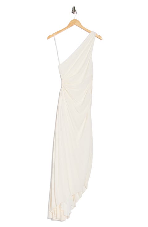 Delfina Cutout One-Shoulder Maxi Dress