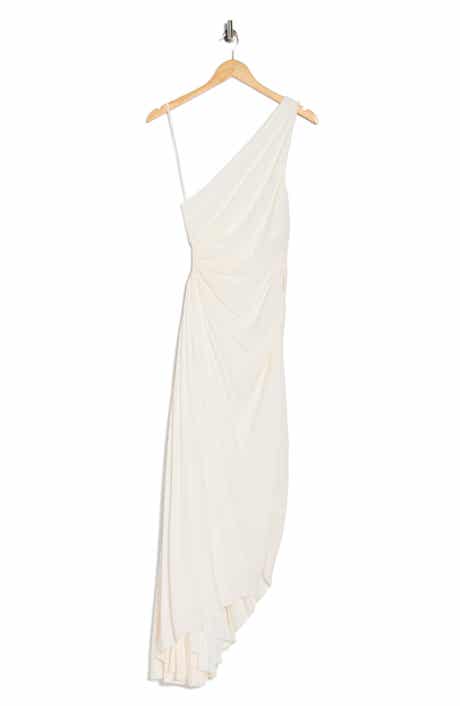 A.L.C. Delfina Cutout One-Shoulder Maxi Dress