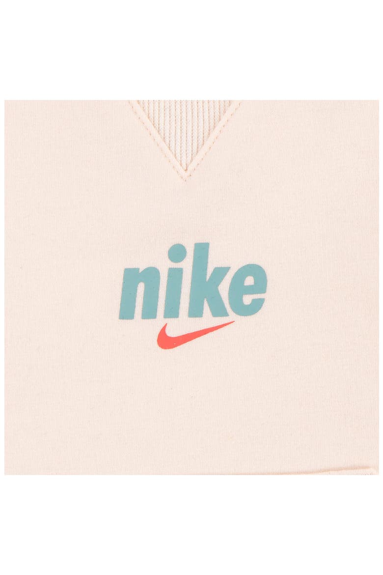 Logo Short Sleeve Romper, Alternate, color, GUAVA ICE