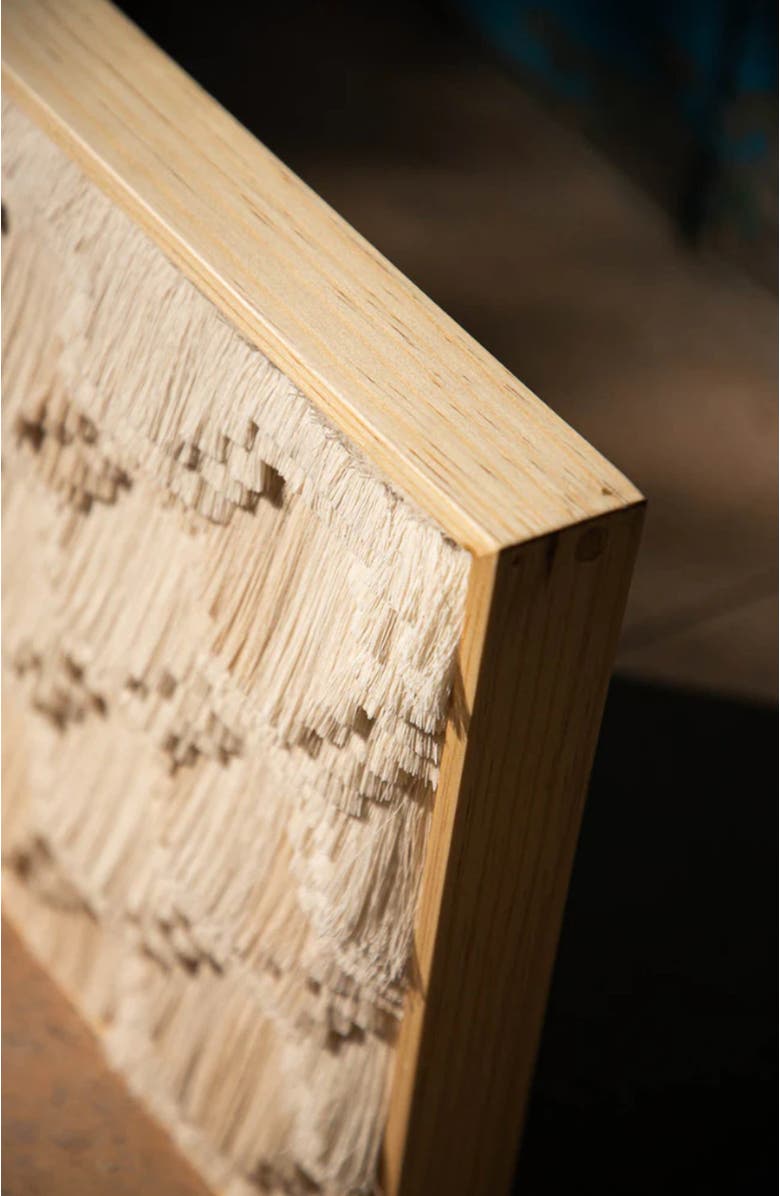 Caralarga Mictlán Wall Art, Alternate, color, White