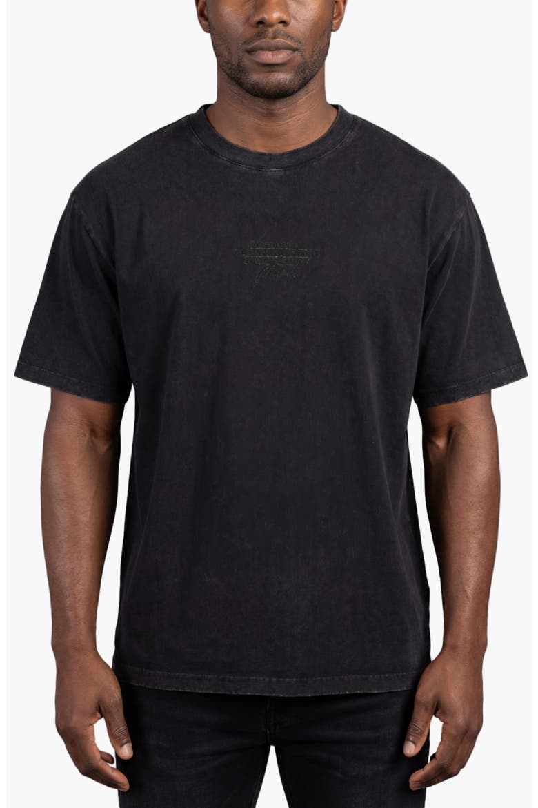 83 Oversize Washed Cotton Tee, Main, color, Black