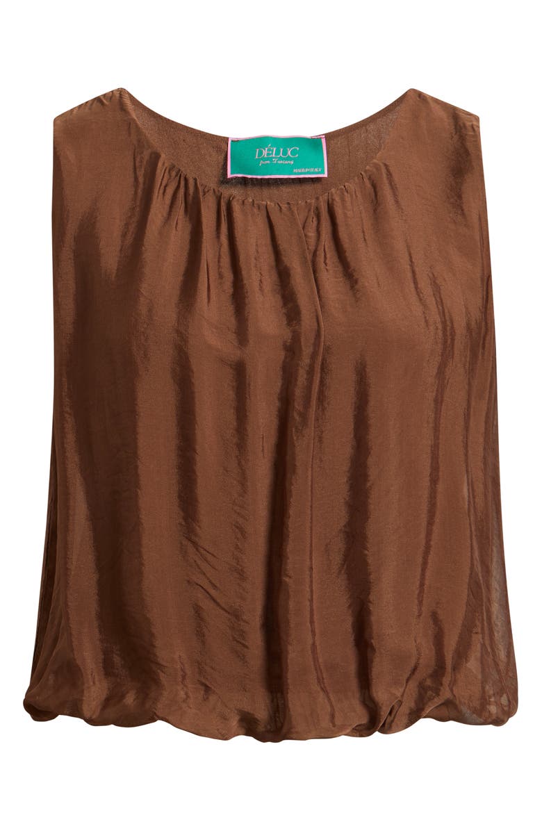 DELUC Strada Bubble Sleeveless Top, Alternate, color, 