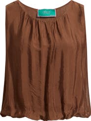 DELUC Strada Bubble Sleeveless Top