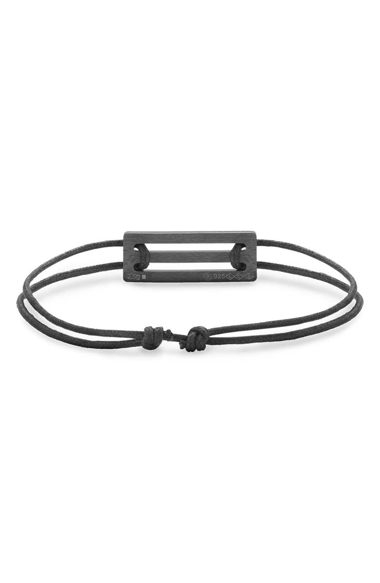 le gramme Men's 1.7G Polished Ceramic Cord Bracelet, Alternate, color,