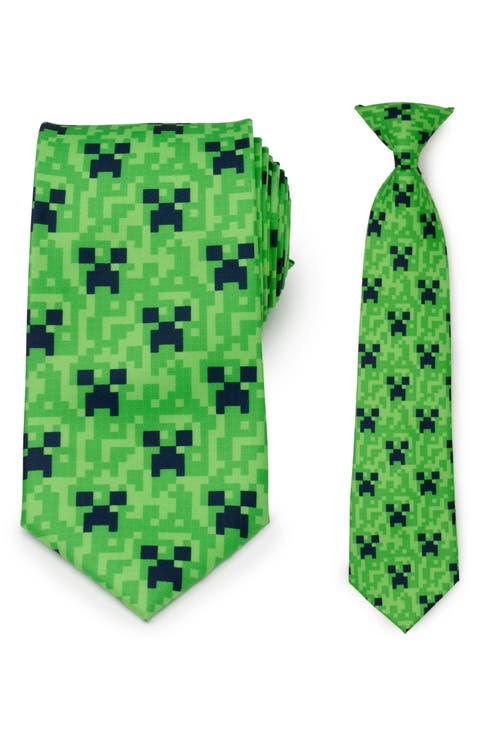 Minecraft Adult & Kids' Tie Set