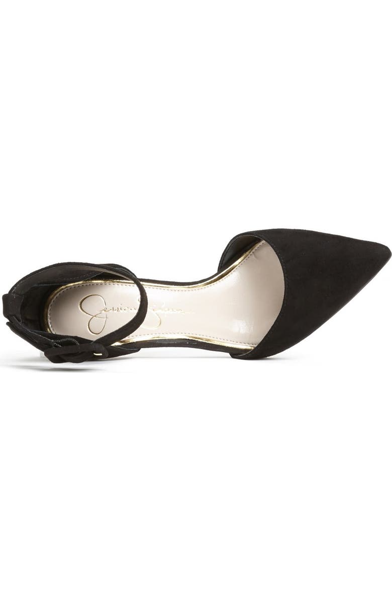 Jessica Simpson 'Cayna' D'Orsay Ankle Strap Pump, Alternate, color,