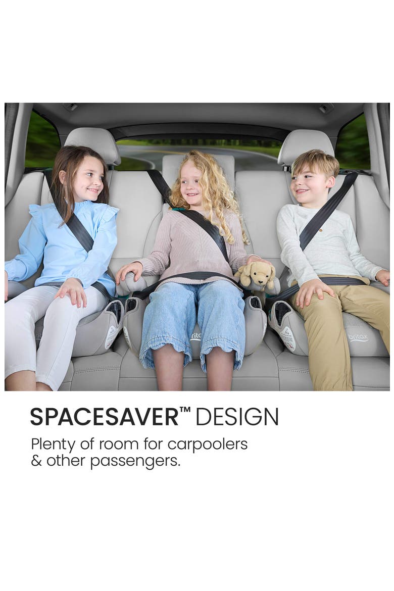 UpNGo™ Click Backless Booster Seat, Alternate, color, TEAK