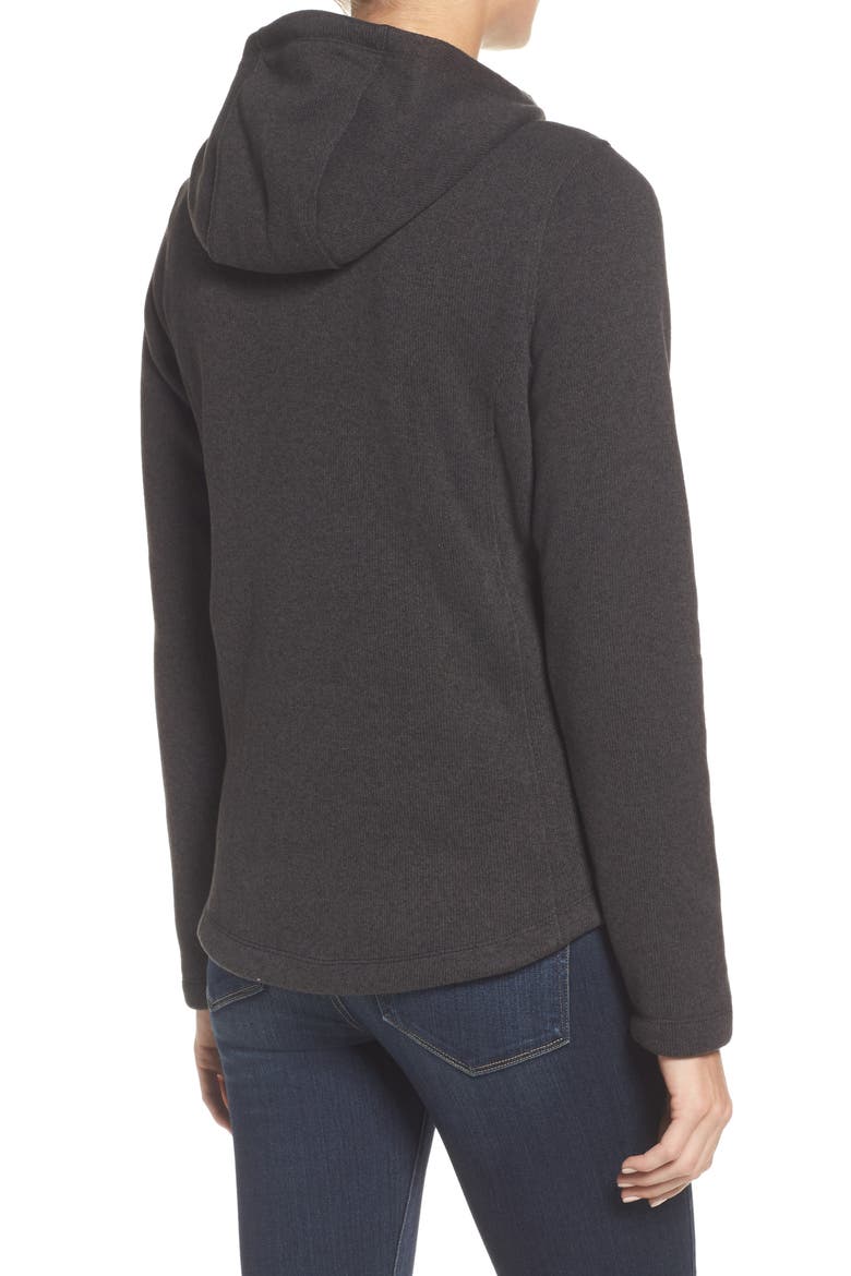 Crescent Hooded Pullover, Alternate, color, TNF BLACK HEATHER