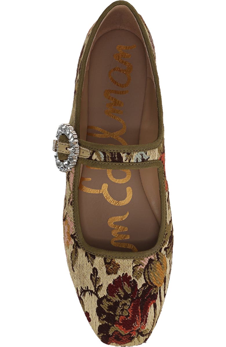Sam Edelman Michaela Glow Mary Jane Flat, Alternate, color, Natural Multi