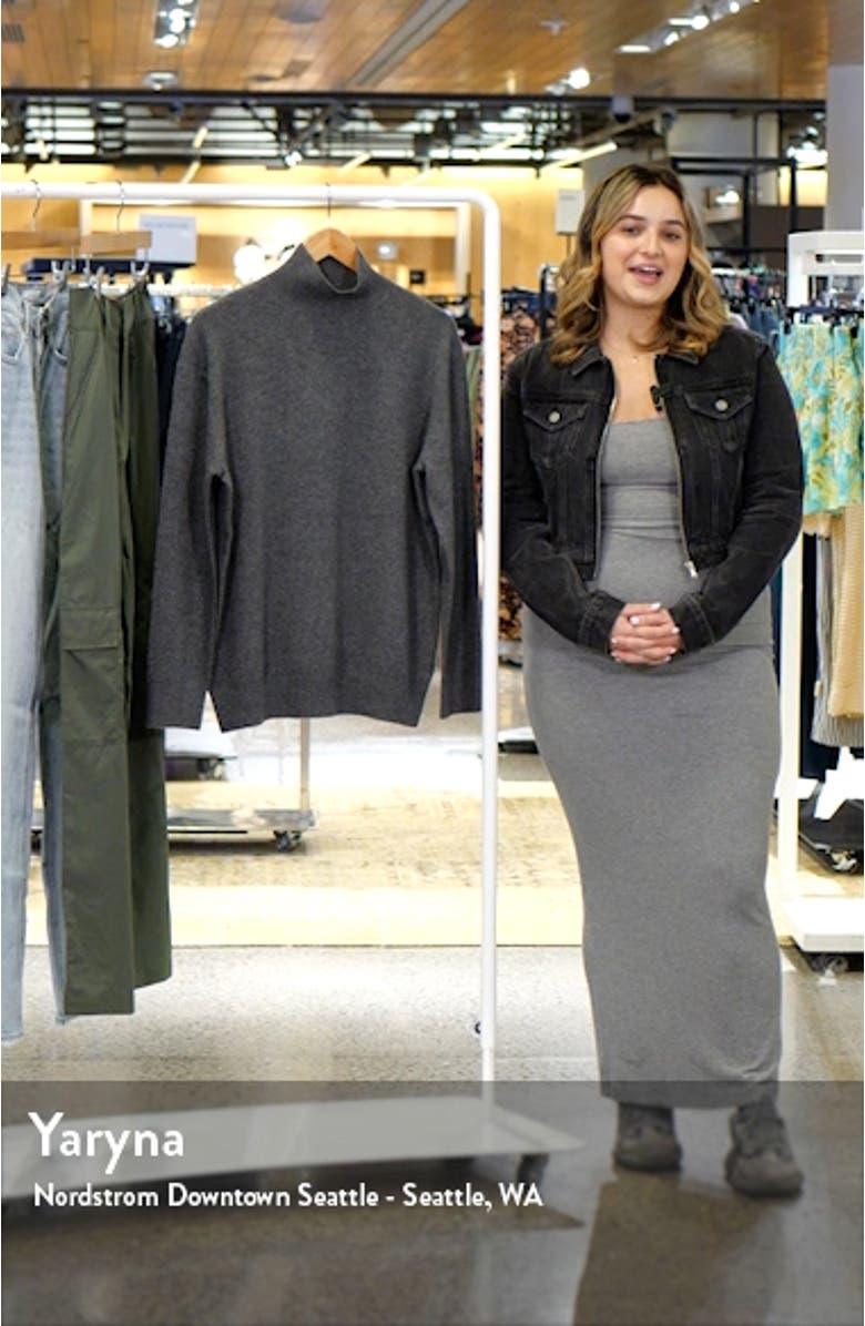 Fine Ribbed Crewneck Long Sleeve Tee, sales video thumbnail