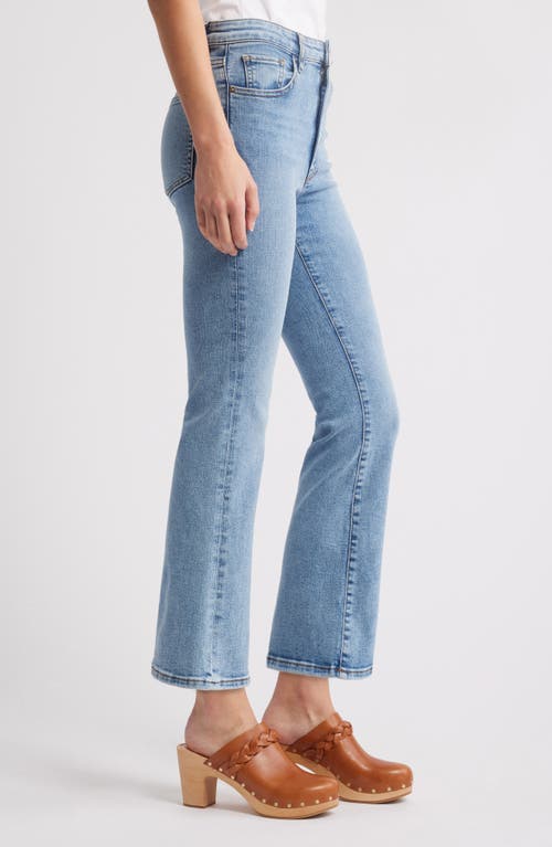 FRAME FRAME THE REBOOT HIGH WAIST CROP FLARE JEANS