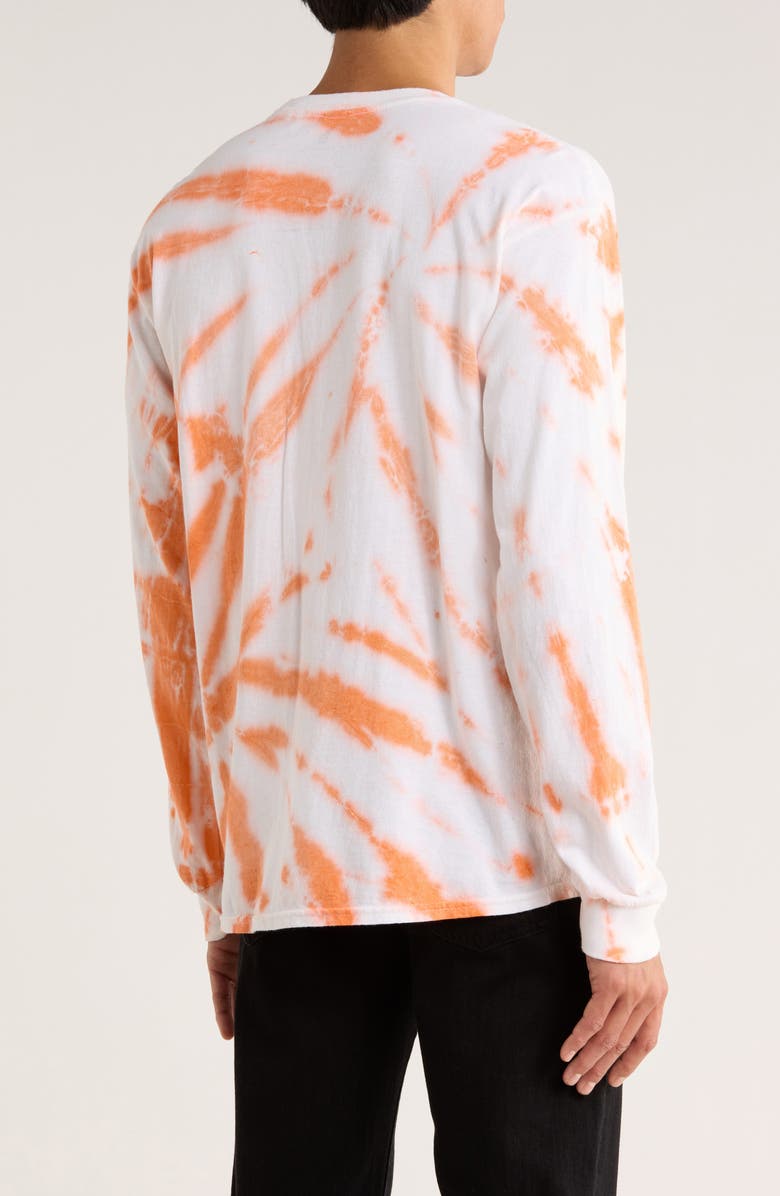 Junk Food NFL Dolphins Game Time Cotton Graphic T-Shirt, Alternate, color, Orange Tie-Dye